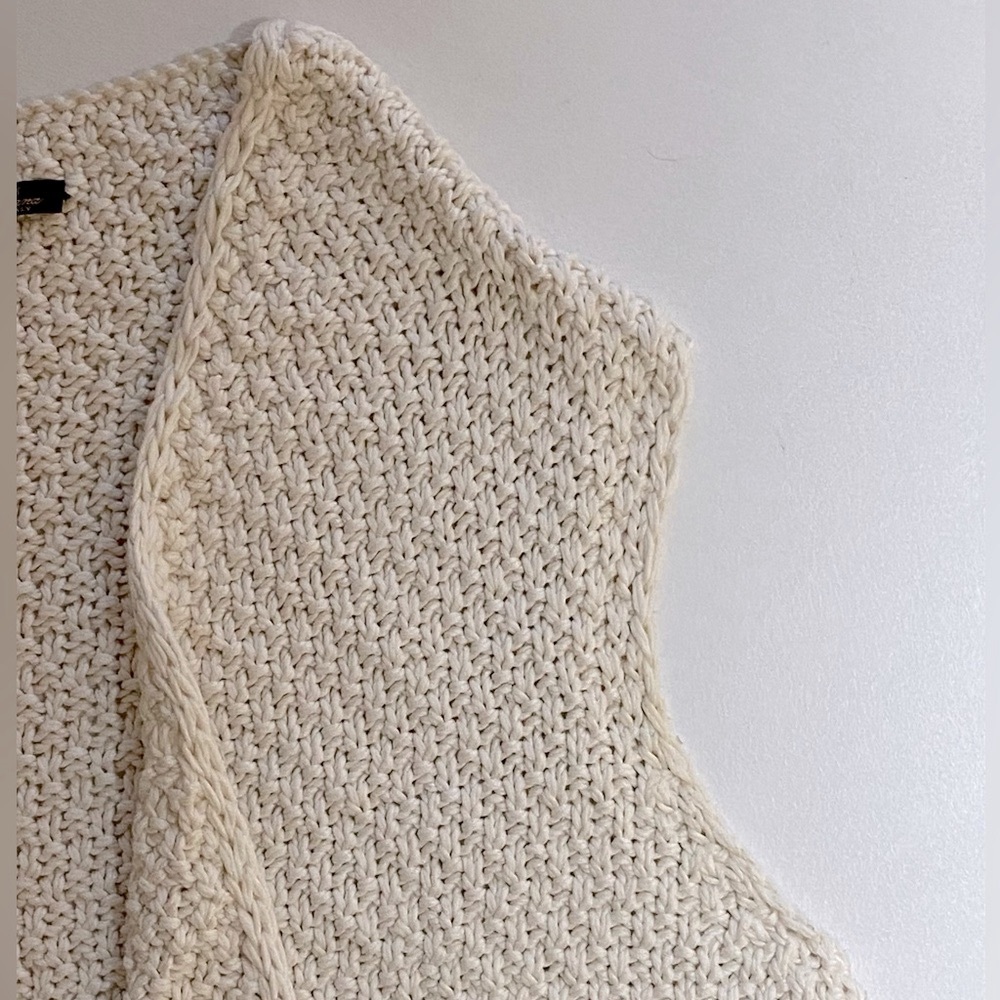 Loro Piana Vintage Knit Silk Cotton Cascading Cardigan Sweater Made in Italy - Picture 6 of 16